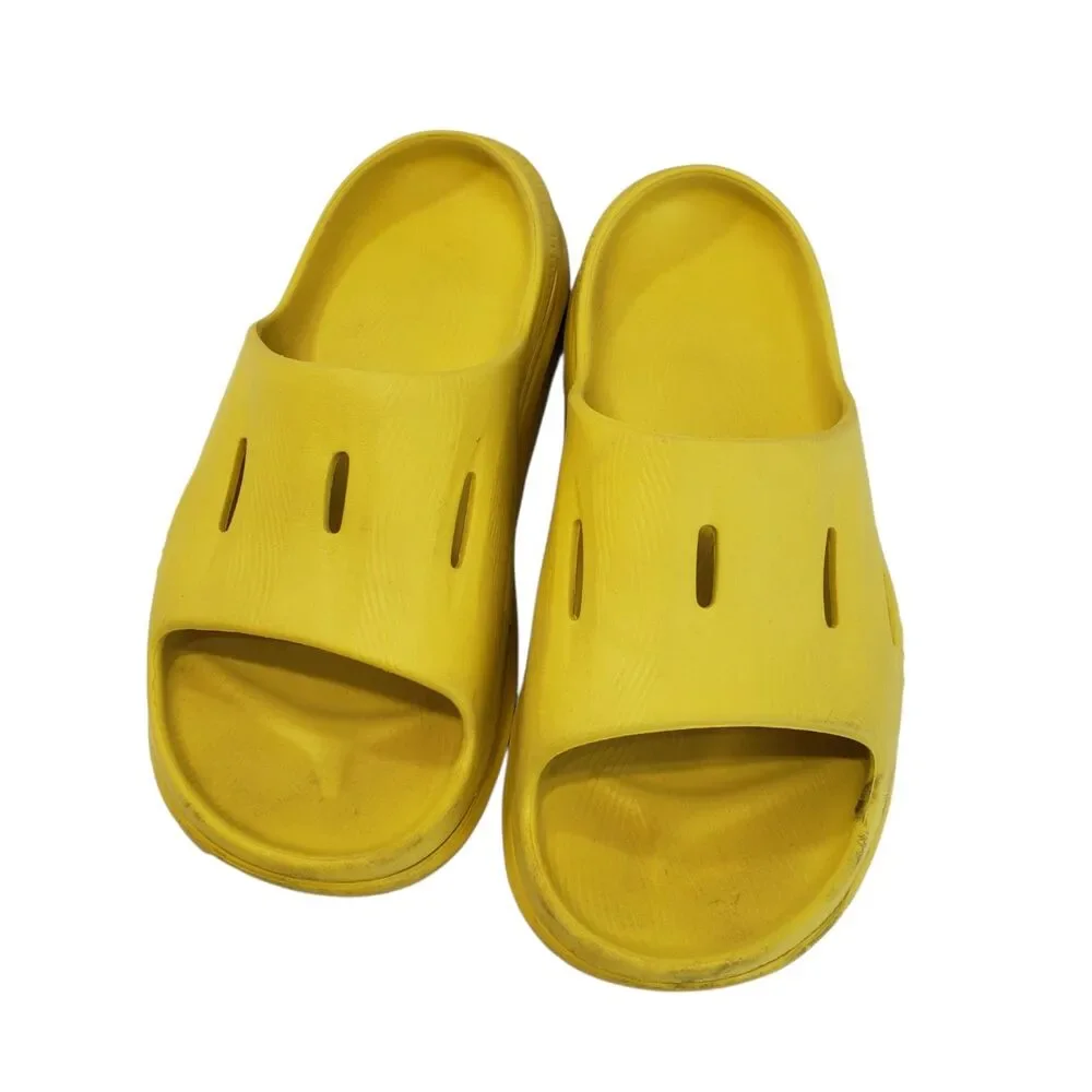 Hoka Men's Ora Recovery Slide Sandals, Yellow, Size M 10
